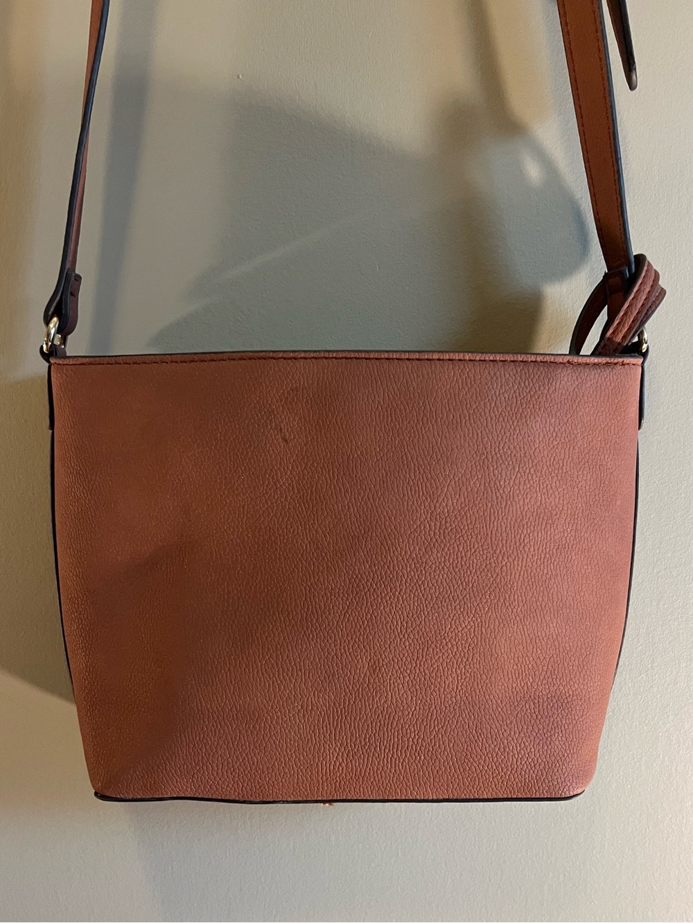 Nanette Lepore Pebbled Shoulder Bag with Front Pocket and Change Purse - Picture 4 of 7